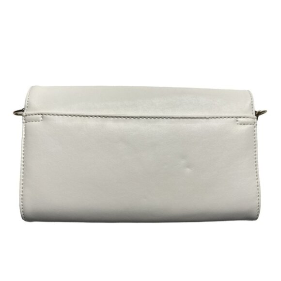 DAVID JONES PARIS Clutch with Strap *NEW* Off-White - Picture 2 of 5